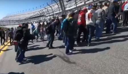 El público que le da color a las 24 horas de Daytona