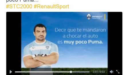 RENAULT RESPONDE A CANAPINO CON LOS PUMAS