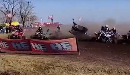 Terrible accidente de Quads en Bragado