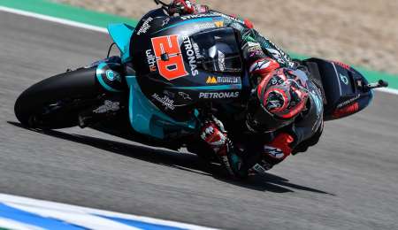 Quartararo logró la pole y el nuevo récord en Jerez de la Frontera