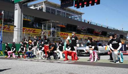 La Fórmula 1 y un mensaje contra el racismo en Austria