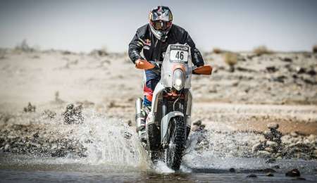 Otra baja en motos para el Dakar