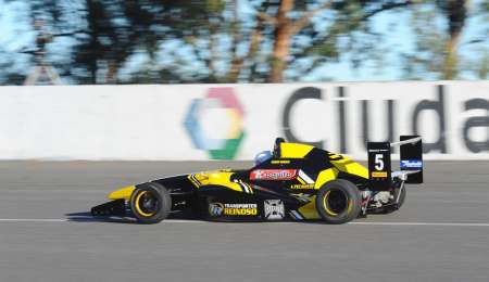 Reinoso, el poleman de la Fórmula 2.0 en Rafaela