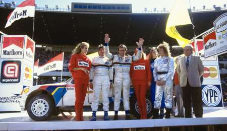 Reutemann, el único piloto de F1 en subir al podio en el Rally Mundial