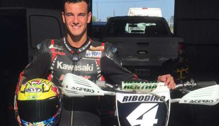 Luciano Ribodino volvió a subirse a la moto