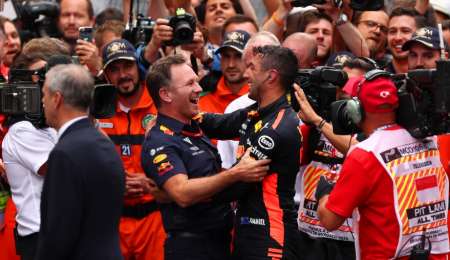 Ricciardo a Renault: La llamativa reacción de Horner