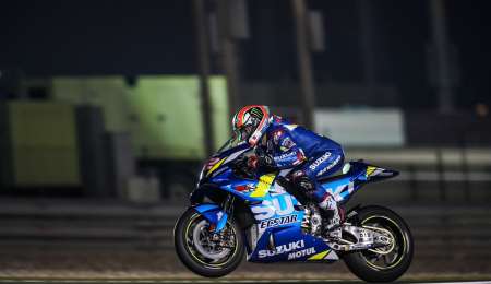 La segunda jornada de test en Qatar fue para Rins