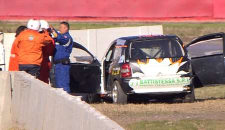 Un accidente que lo pude dejar fuera de las pistas