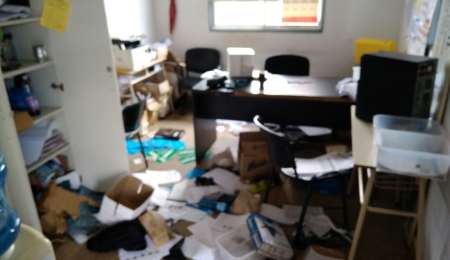 Vandalismo en el autódromo de Posadas