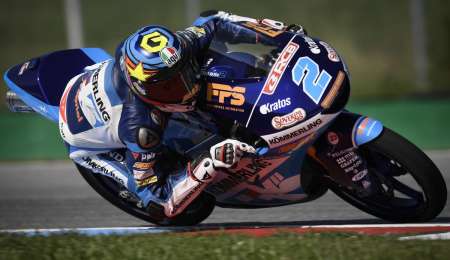 Rodrigo fue la referencia del viernes de Moto3