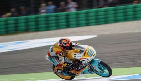 Rodrigo otra vez protagonista en Moto 3
