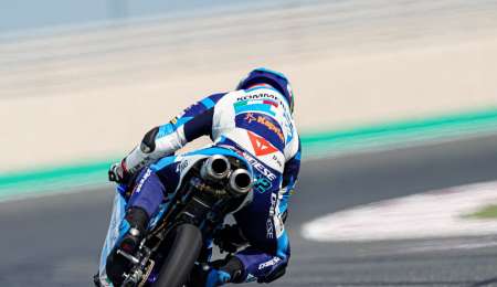 Gabriel Rodrigo completó el viernes en Moto 3