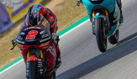 Rodrigo entrenó en Sachsenring