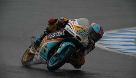 La lluvia complicó a Rodrigo en Japón