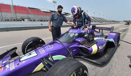 Grosjean aprobó el examen en óvalos