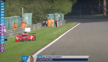 Colapinto no pudo correr en Spa-Francorchamps