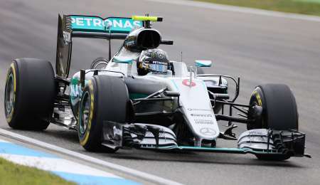 Rosberg dominó el segundo