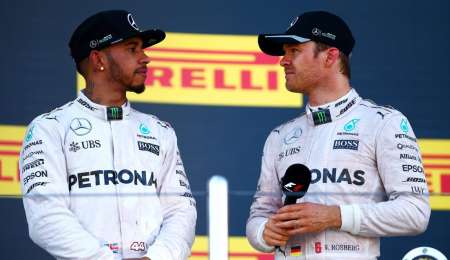 Nico Rosberg sale a competir contra Hamilton