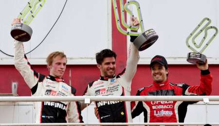 Matías Rossi al frente en el campeonato; Hernán Palazzo, escolta