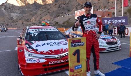 Como antes Llaver y Chapur, Rossi ganó el máximo de puntos