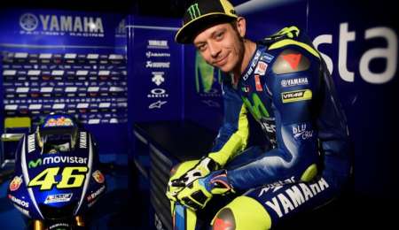 SE ACCIDENTÓ VALENTINO ROSSI