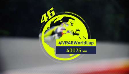 La vuelta más grande de Valentino Rossi