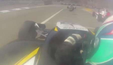 Un accidente que no pasó a mayores de milagro