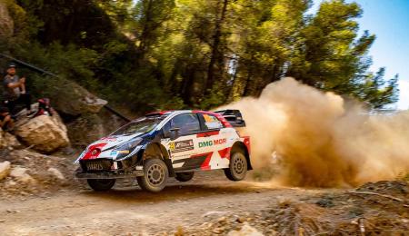 Rovanperä es el nuevo líder en Grecia en la mitad del viernes