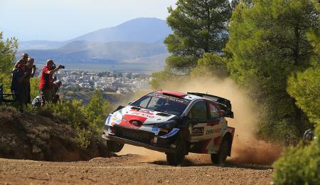 Rovanperä lidera en un ajustado Rally de Grecia