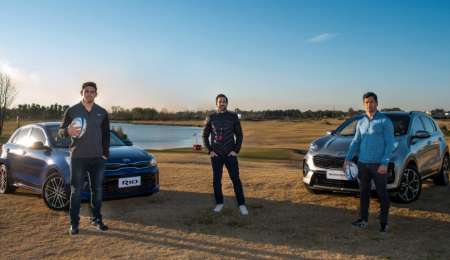 Dos figuras de Los Pumas en el desafío KIA