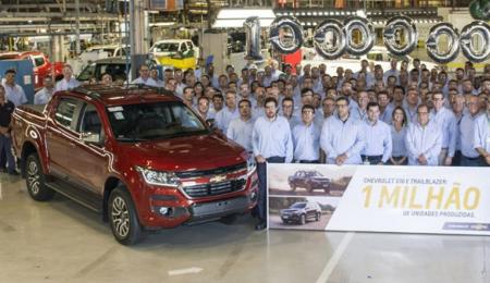 Chevrolet alcanzó el millón de unidades de S10 y Trailblazer