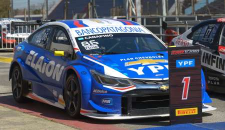 Canapino marcó terreno en el Campeonato de Súper TC2000