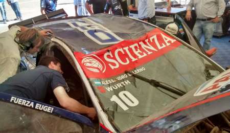 “Es una lástima el estado de la banquina” 