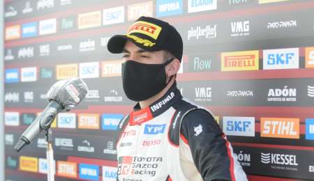 Santero: "Estar cerca de Rossi y Canapino me deja tranquilo"