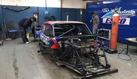 ¿Cómo quedó el Ford de Savino después del vuelco?