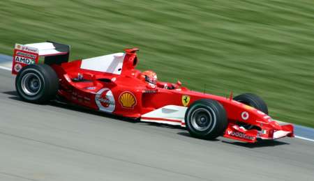 Una vuelta a bordo con Schumacher en Fiorano