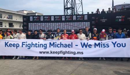 El homenaje a Schumacher en la Carrera de Campeones