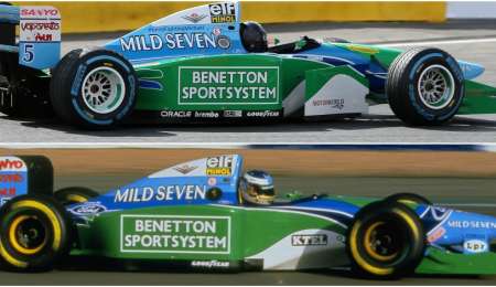 Mick Schumacher sobre el Benetton de su padre