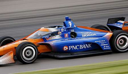 Scott Dixon fue el más rápido hoy en Indy 500