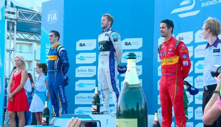 La palabra de los integrantes del podio de la Fórmula E