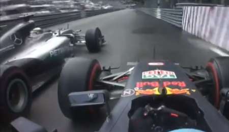 La maniobra similar de Hamilton en 2016