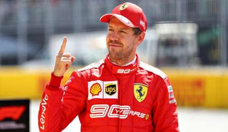 Sebastian Vettel arrancó primero en Bélgica