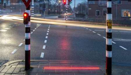 EL PRIMER SEMÁFORO DE PISO DEL PAÍS