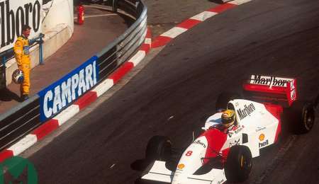 BERNIE SE QUEDA CON EL MCLAREN DE AYRTON