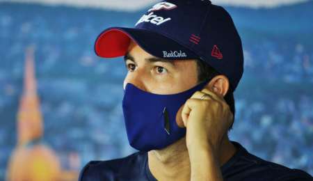 Checo Pérez volvió a dar positivo de Covid-19