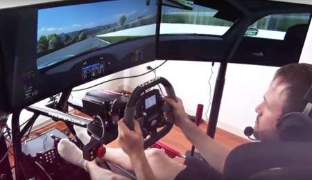 El espectacular simulador con el que entrena Canapino