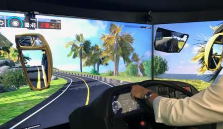 Un simulador para conducir muy particular