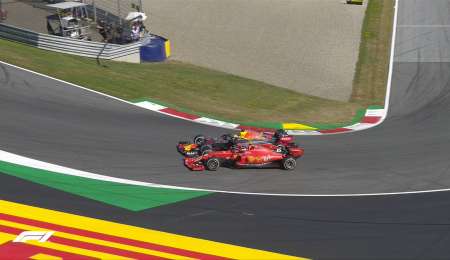 La maniobra entre Verstappen y Leclerc que definió el Gran Premio de Austria