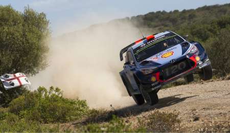 Sordo arriba en el Shakedown de Cerdeña.