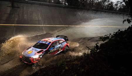 Dani Sordo lidera con lo justo en Monza